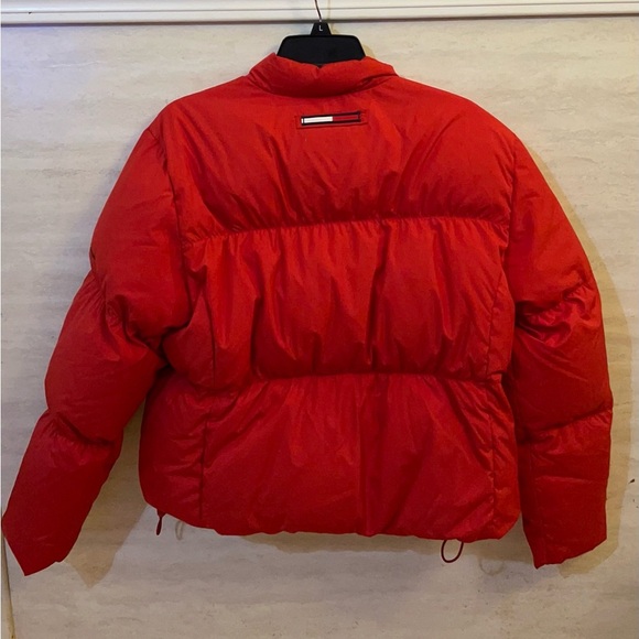 Vintage Y2K Tommy Hilfiger Puffer Coat Jacket Down Filled Mens Size XL. - Picture 3 of 7